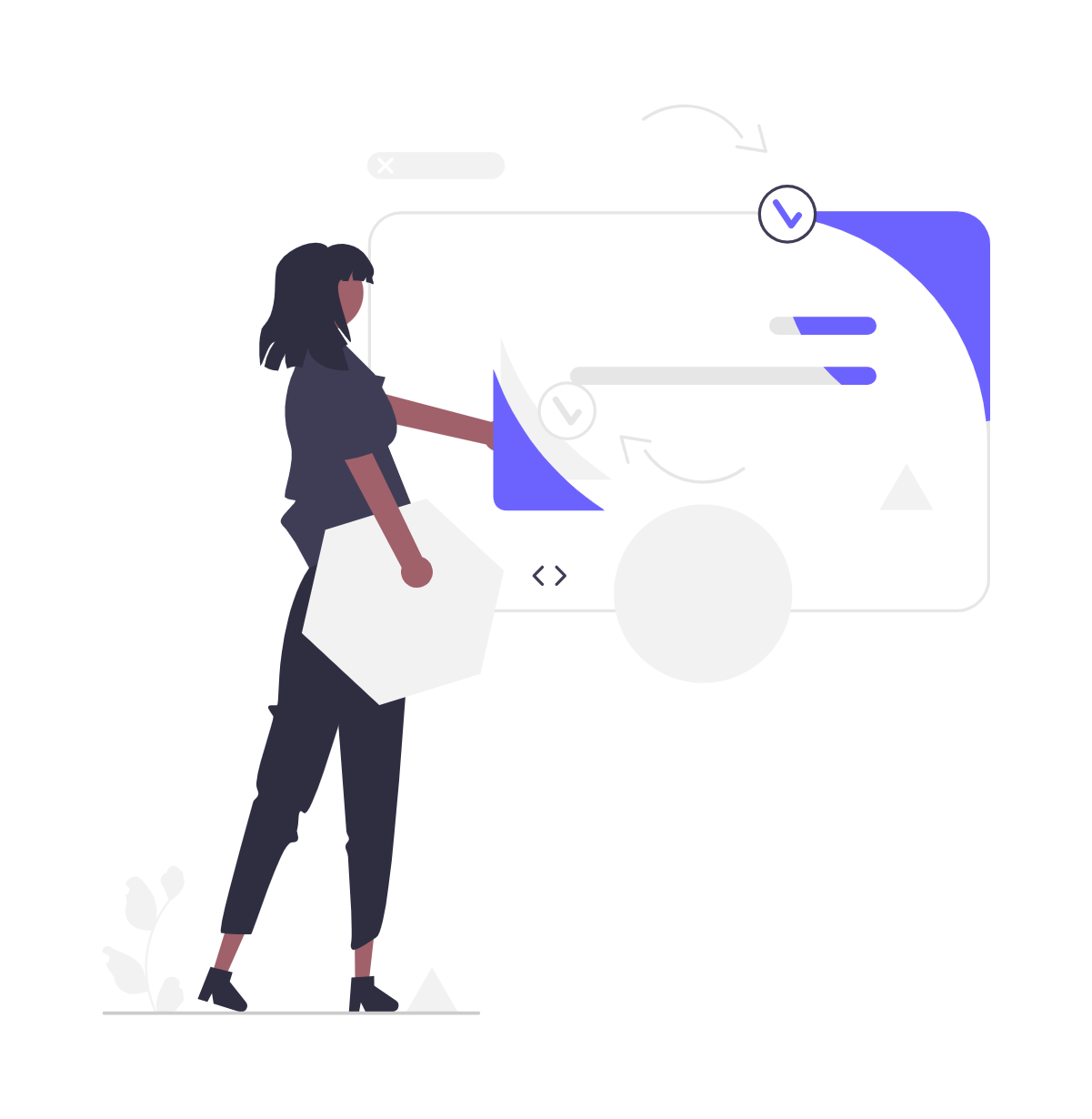 ご連絡のイラスト
