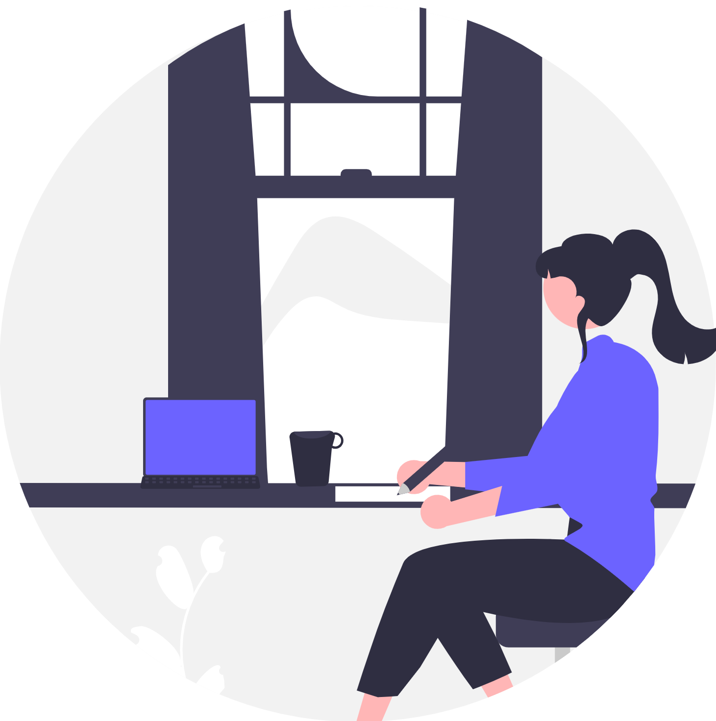 申し込みのイラスト